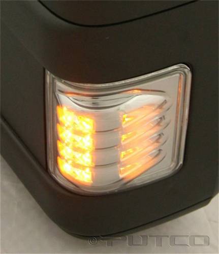 Exterior Lighting - Door Mirror Turn Signal Indicator