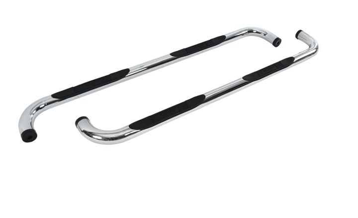 Big Country Truck Accessories - Big Country Truck Accessories 371764 3 in. Round Classic Side Bars