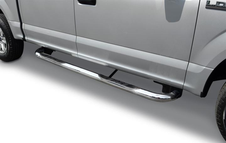 Big Country Truck Accessories - Big Country Truck Accessories 372694 3 in. Round Classic Side Bars