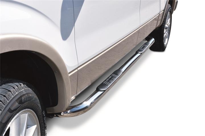 Big Country Truck Accessories - Big Country Truck Accessories 372064 3 in. Round Classic Side Bars