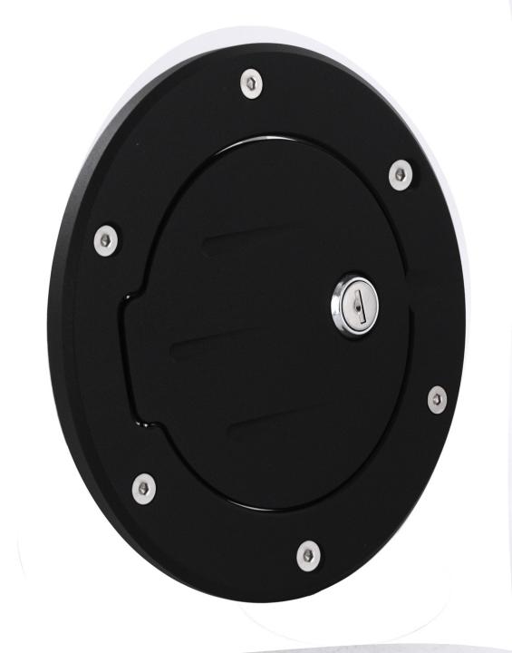 All Sales - All Sales 6033GKL Race Style Ball-Milled Fuel Door