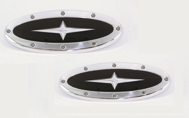 All Sales - All Sales 53907 Grille And Tailgate Emblem Set