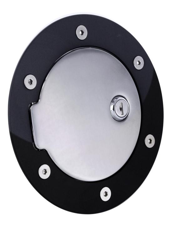 All Sales - All Sales 6040GKCL Race Style Billet Fuel Door