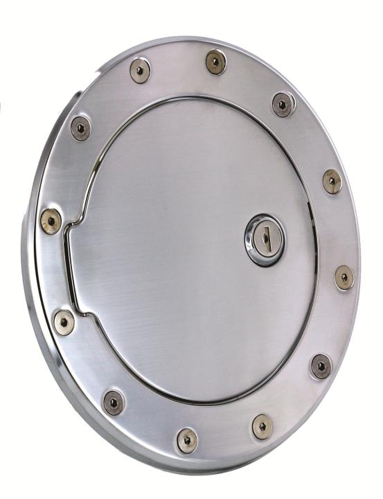 All Sales - All Sales 6031PL Race Style Billet Fuel Door
