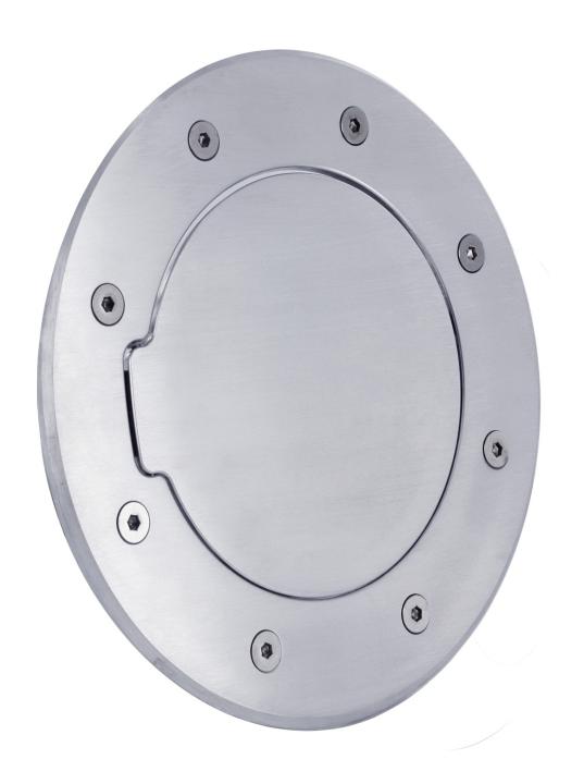All Sales - All Sales 6092 Race Style Billet Fuel Door