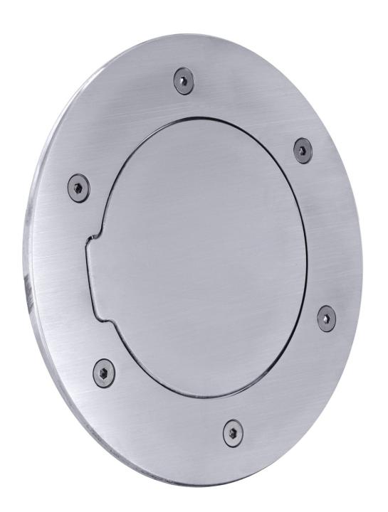 All Sales - All Sales 6102 Race Style Billet Fuel Door