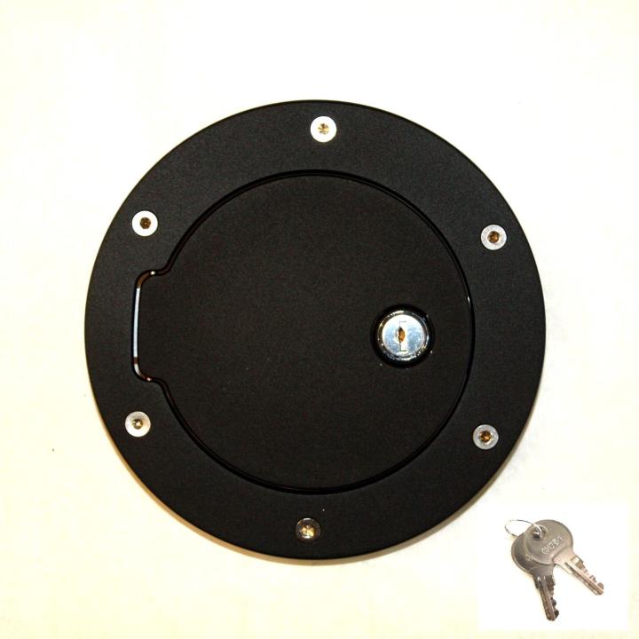 All Sales - All Sales 6042GKL Race Style Billet Fuel Door