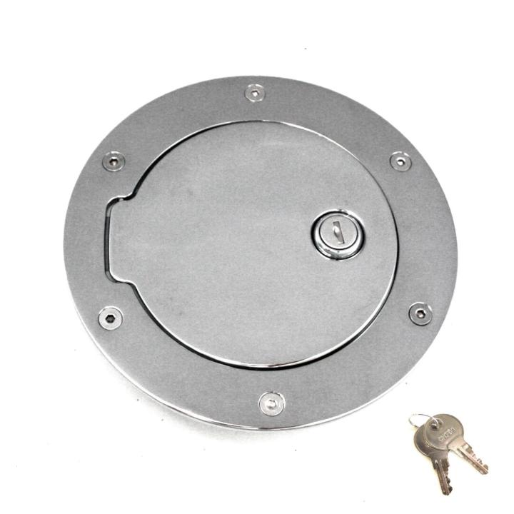All Sales - All Sales 6042PL Race Style Billet Fuel Door
