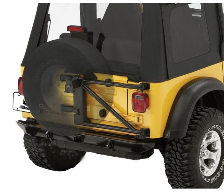 Bestop - Bestop 61960-01 HighRock 4x4 Spare Tire Carrier
