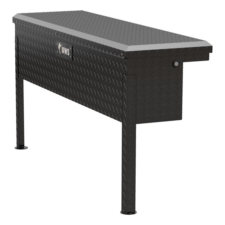 UWS - Side Mount Series Single Lid Tool Box | UWS (TBSM-48-LP-BLK)