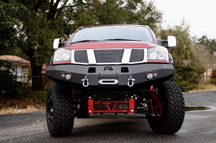 Fab Fours - Fab Fours NT04-H1751-1 Premium Heavy Duty Winch Front Bumper