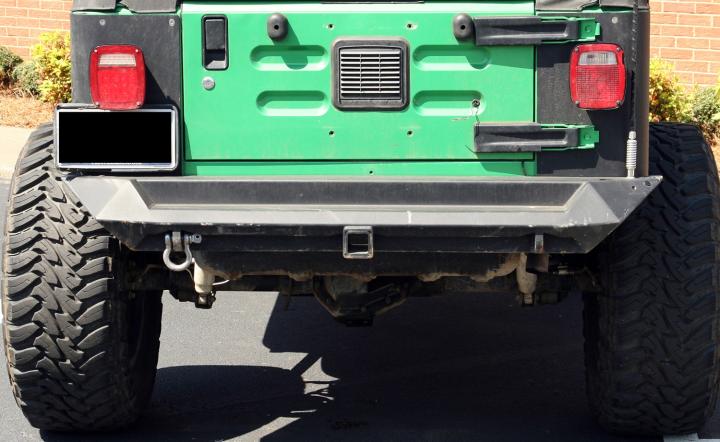 Fab Fours - Fab Fours JP97-Y1051-1 Heavy Duty Rear Bumper