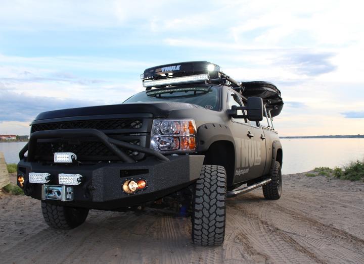 Fab Fours - Fab Fours CH11-A2752-1 Premium Heavy Duty Winch Front Bumper