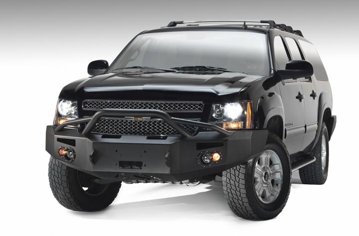 Fab Fours - Fab Fours GS07-H2342-1 Premium Heavy Duty Winch Front Bumper