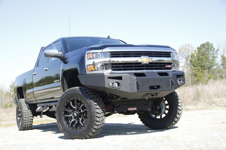 Fab Fours - Fab Fours CH05-A1351-1 Premium Heavy Duty Winch Front Bumper