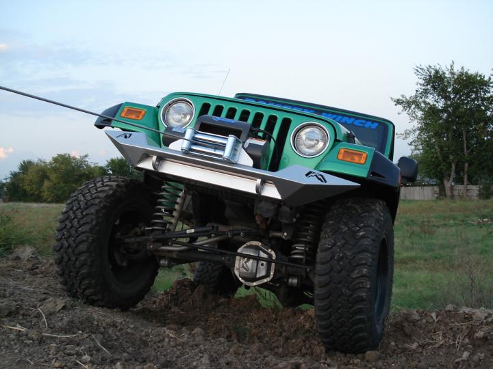 Fab Fours - Fab Fours JP97-B1451-1 Lifestyle Winch Front Bumper