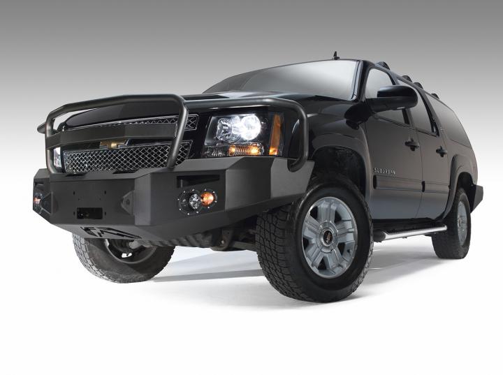 Fab Fours - Fab Fours CS07-H2240-1 Premium Heavy Duty Winch Front Bumper