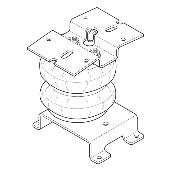 Firestone Ride-Rite - Firestone Ride-Rite 1130 Ride-Rite Air Helper Spring Kit