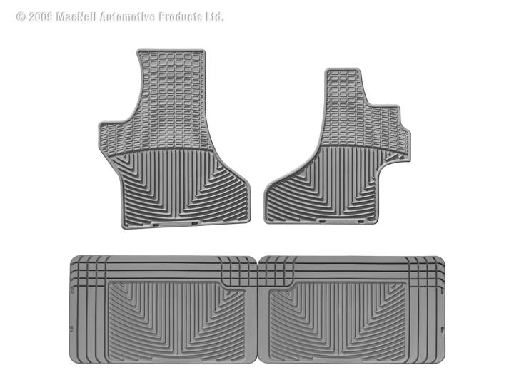 WeatherTech - WeatherTech W51GR-W25GR All Weather Floor Mats