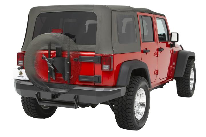 Bestop - Bestop 61961-01 HighRock 4x4 Spare Tire Carrier