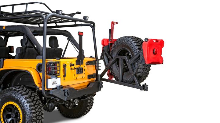 Body Armor - Body Armor 5295 Tire/Can Swing Arm Carrier