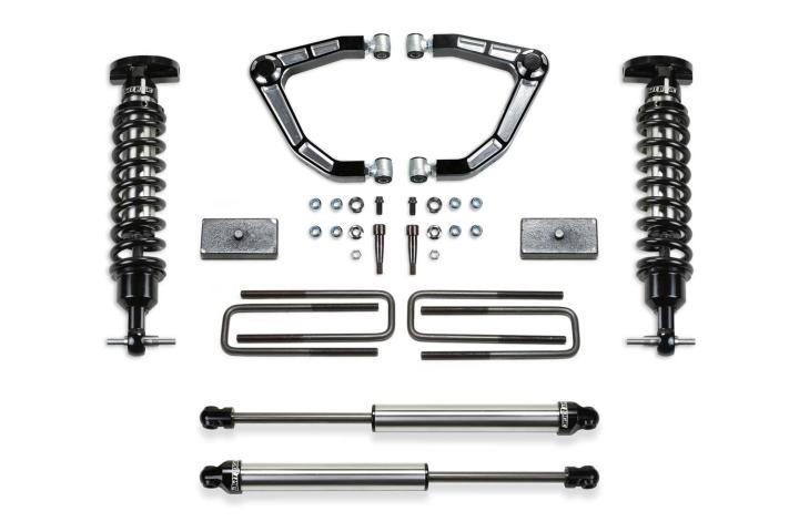 Fabtech - Fabtech K1169DL Aluminum UCA Bushing Rod End Kit