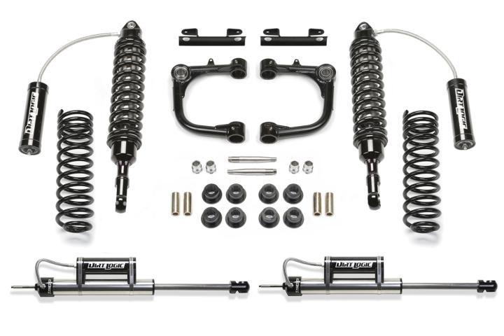 Fabtech - Fabtech K7070DL Uniball UCA Lift System w/Shocks