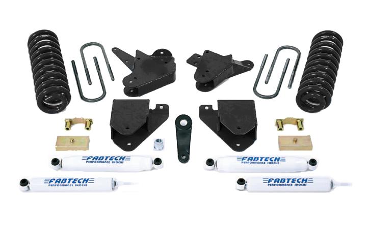 Fabtech - Fabtech K2093 Basic Lift System w/Shocks