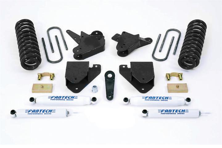 Fabtech - Fabtech K2094 Basic Lift System w/Shocks