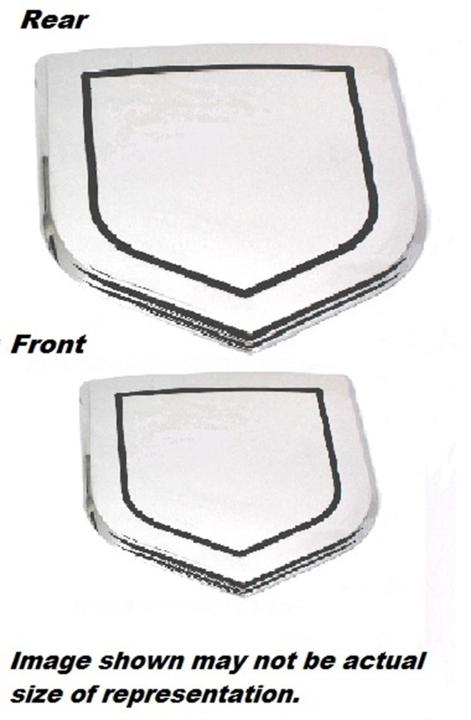 All Sales - All Sales 44503 Grille And Tailgate Emblem Set
