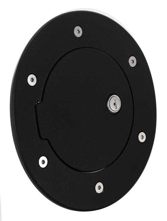 All Sales - All Sales 6097GKL Race Style Billet Fuel Door