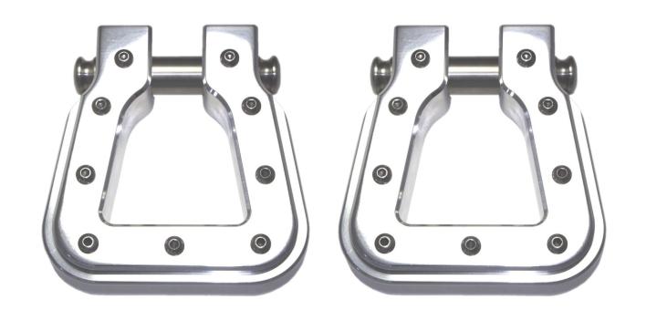All Sales - All Sales 8802-2 Billet Hook D-Ring