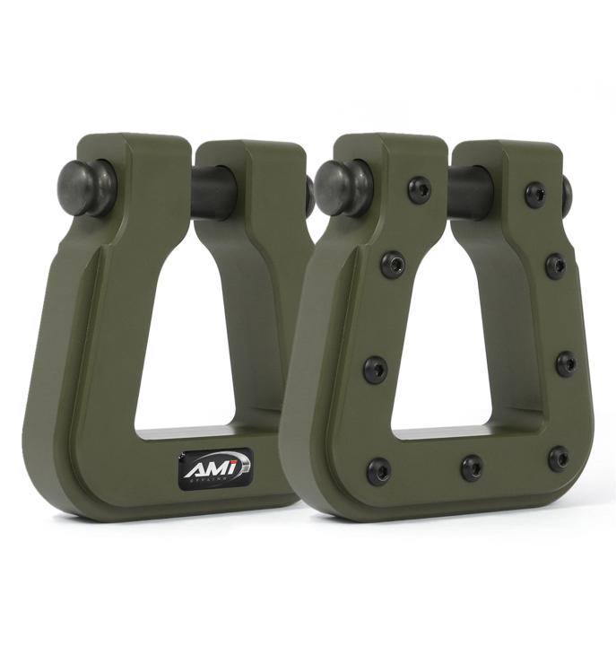 All Sales - All Sales 8802ODG-2 Demon Hook Square D-Ring