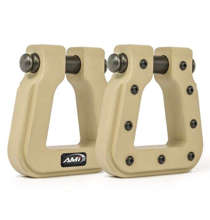 All Sales - All Sales 8802TN-2 Demon Hook Square D-Ring