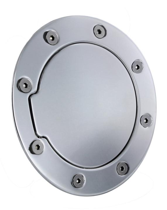 All Sales - All Sales 6055P Race Style Billet Fuel Door
