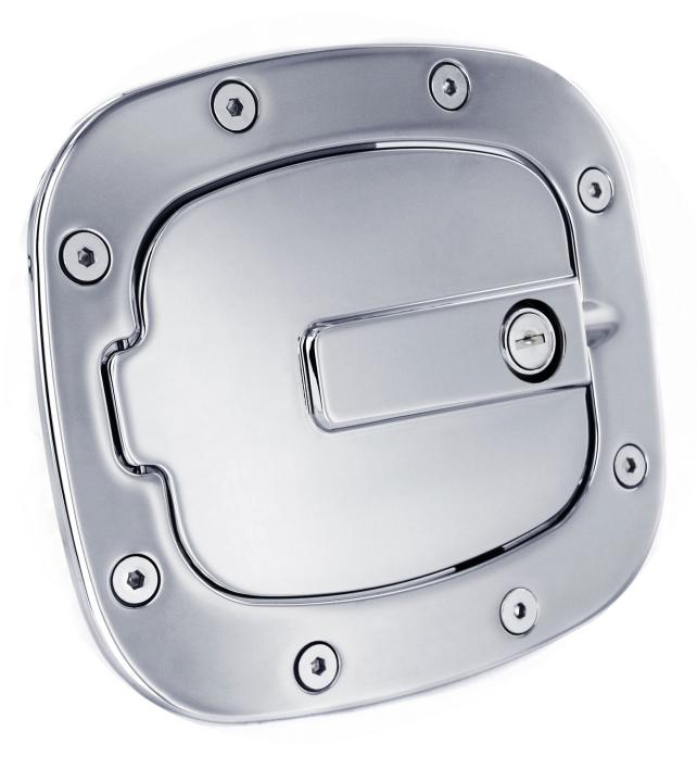 All Sales - All Sales 6071PL Race Style Billet Fuel Door