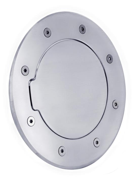 All Sales - All Sales 6092C Race Style Billet Fuel Door