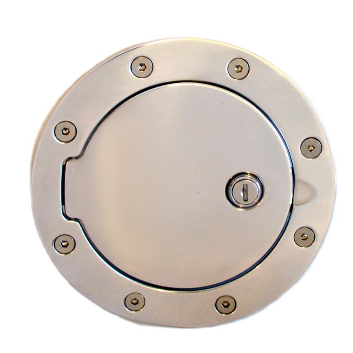 All Sales - All Sales 6108PL Race Style Billet Fuel Door