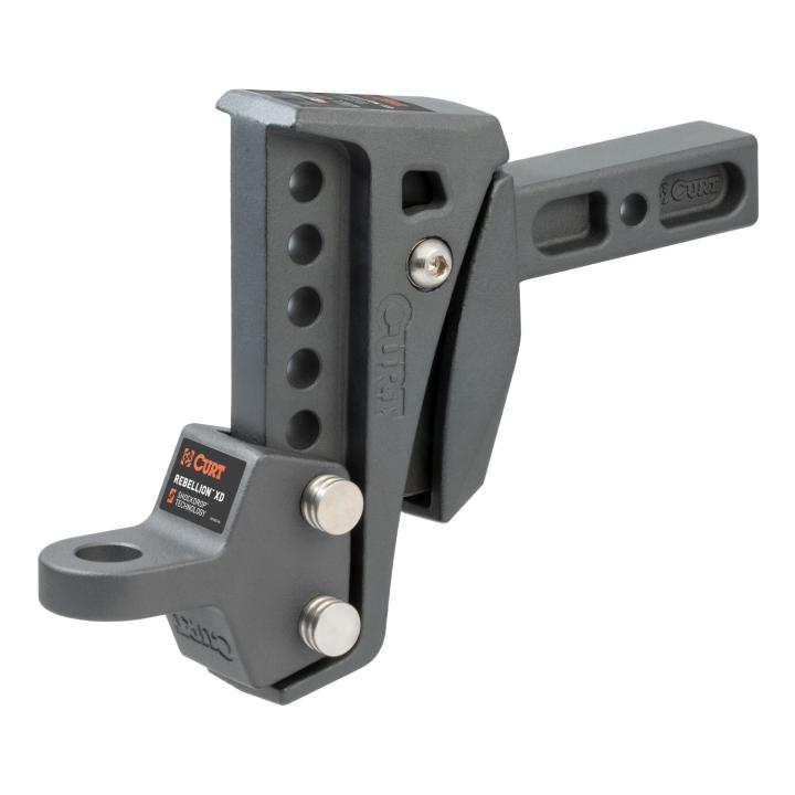 CURT - CURT 45949 Rebellion XD Adjustable Cushion Hitch Ball Mount
