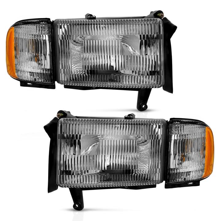 Anzo USA - Anzo USA 111456 Crystal Headlight Set