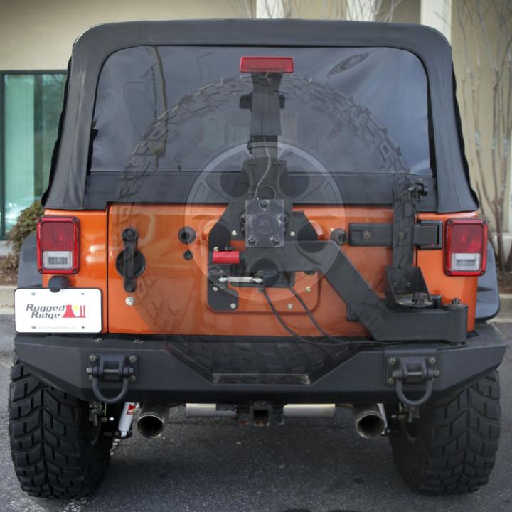 Rugged Ridge - Rugged Ridge 11546.25 Xtreme Heavy Duty Tire Carrier Rear