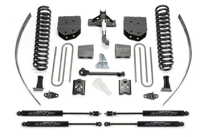 Fabtech - Fabtech K20391M Basic Lift System w/Shocks
