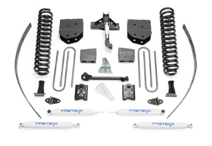 Fabtech - Fabtech K20391 Basic Lift System w/Shocks