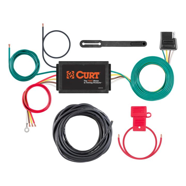 CURT - CURT 56146030 Powered 3-To-2-Wire Taillight Converter