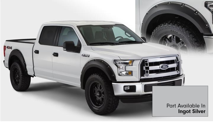 Bushwacker - Bushwacker 20935-52 Pocket Style Color Match Fender Flares