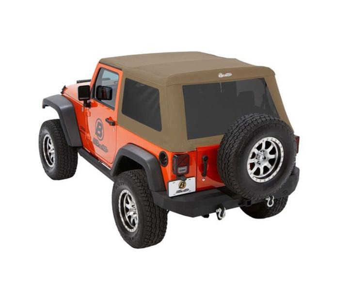 Bestop - Bestop 54922-71 Trektop Glide Slantback Soft Top