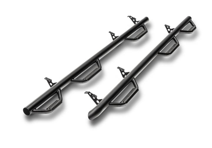 N-Fab - N-Fab C92115CC-6-TX Wheel To Wheel Nerf Step Bar w/Bed Access