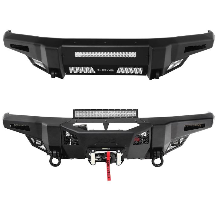 Smittybilt - Smittybilt 612933 M1A2 Front Bumper