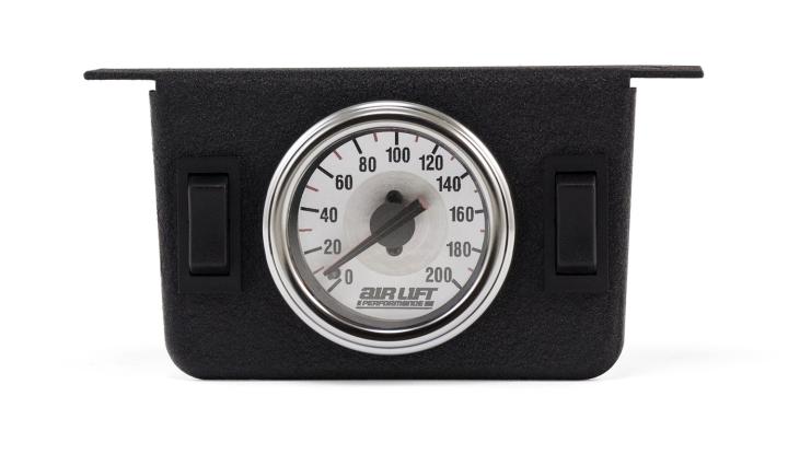 Air Lift Performance - Air Lift Performance 26157 Dual Needle Air Gauge