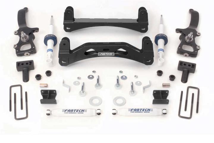 Fabtech - Fabtech K2000 Basic Lift System w/Shocks